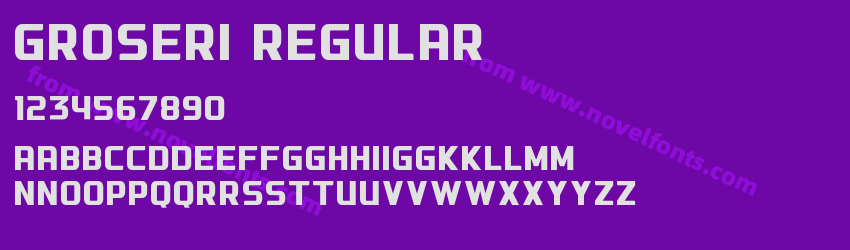 Groseri RegularPreview Groseri RegularPreview