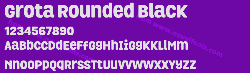 Grota Rounded BlackPreview Grota Rounded BlackPreview