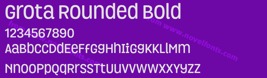 Grota Rounded BoldPreview Grota Rounded BoldPreview