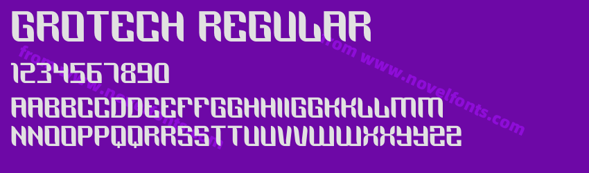 Grotech RegularPreview Grotech RegularPreview