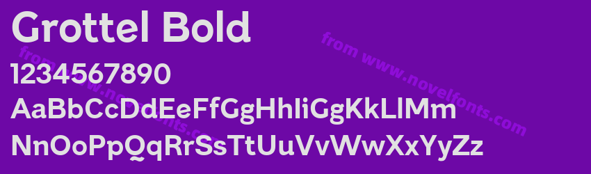 Grottel BoldPreview Grottel BoldPreview
