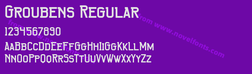 Groubens RegularPreview Groubens RegularPreview