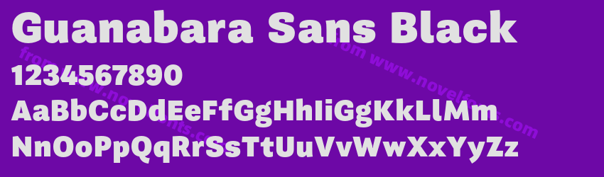 Guanabara Sans BlackPreview Guanabara Sans BlackPreview