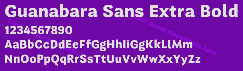 Guanabara Sans Extra BoldPreview Guanabara Sans Extra BoldPreview