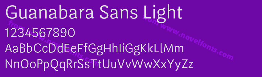 Guanabara Sans LightPreview Guanabara Sans LightPreview