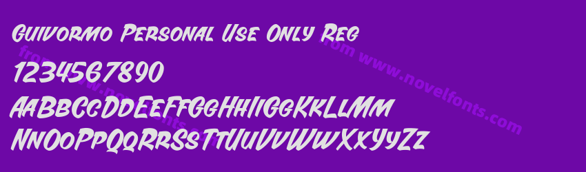 Guivormo Personal Use Only RegPreview Guivormo Personal Use Only RegPreview