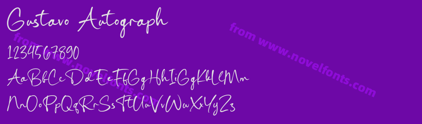 Gustavo AutographPreview Gustavo AutographPreview