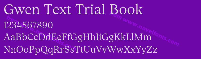 Gwen Text Trial BookPreview Gwen Text Trial BookPreview