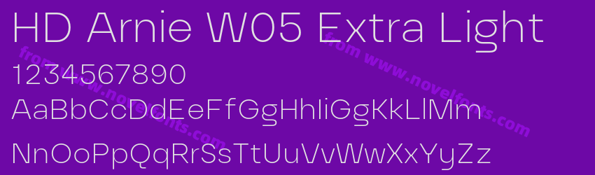 HD Arnie W05 Extra LightPreview HD Arnie W05 Extra LightPreview