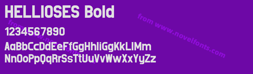 HELLIOSES BoldPreview HELLIOSES BoldPreview