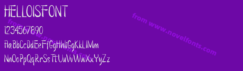 HELLOISFONTPreview