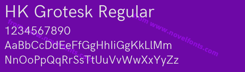 HK Grotesk RegularPreview HK Grotesk RegularPreview