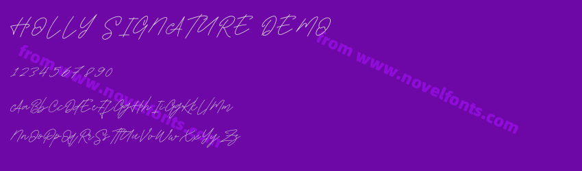 HOLLY SIGNATURE DEMOPreview