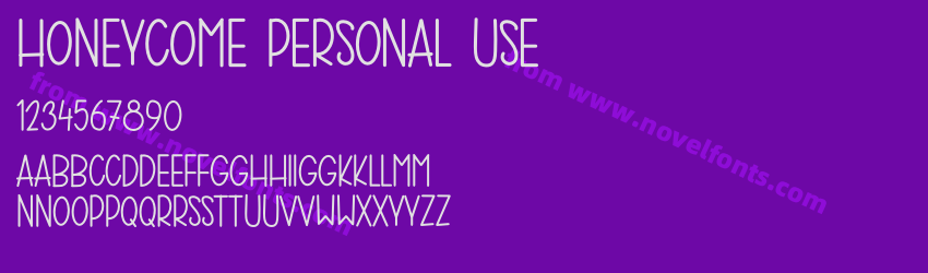 HONEYCOME Personal UsePreview HONEYCOME Personal UsePreview