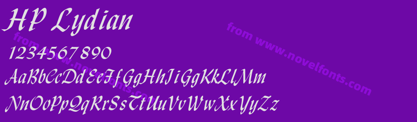 HP LydianPreview HP LydianPreview