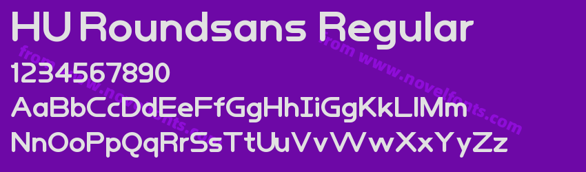 HU Roundsans RegularPreview HU Roundsans RegularPreview