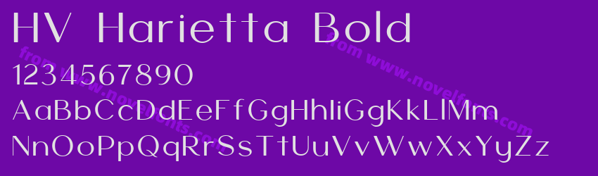 HV Harietta BoldPreview HV Harietta BoldPreview