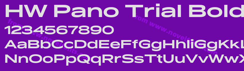 HW Pano Trial BoldPreview HW Pano Trial BoldPreview