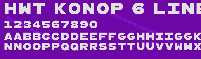 HWT Konop 6 LinePreview HWT Konop 6 LinePreview