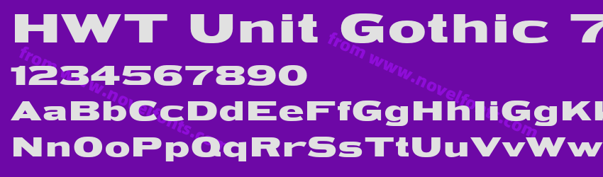 HWT Unit Gothic 716Preview HWT Unit Gothic 716Preview