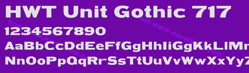 HWT Unit Gothic 717Preview HWT Unit Gothic 717Preview
