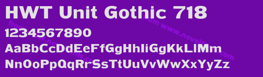HWT Unit Gothic 718Preview HWT Unit Gothic 718Preview