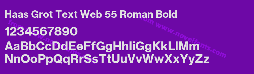 Haas Grot Text Web 55 Roman BoldPreview Haas Grot Text Web 55 Roman BoldPreview