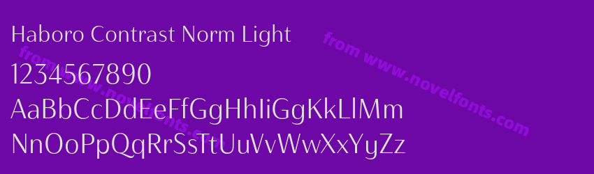 Haboro Contrast Norm LightPreview Haboro Contrast Norm LightPreview