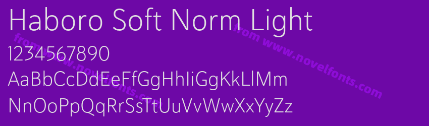 Haboro Soft Norm LightPreview Haboro Soft Norm LightPreview
