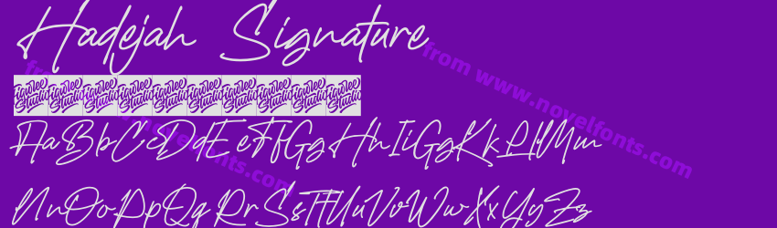 Hadejah SignaturePreview Hadejah SignaturePreview