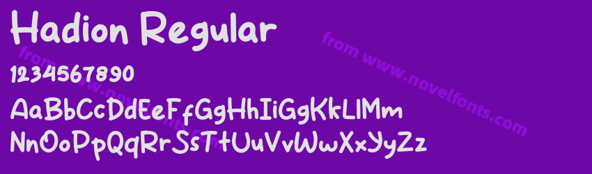 Hadion RegularPreview Hadion RegularPreview