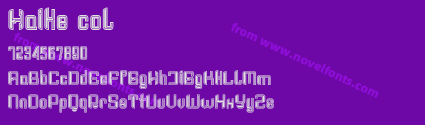 Haike colPreview Haike colPreview
