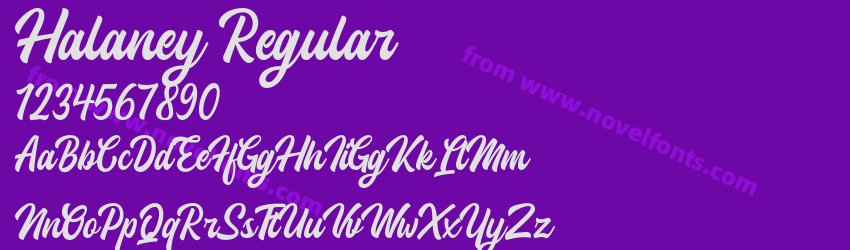 Halaney RegularPreview Halaney RegularPreview