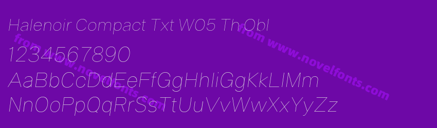 Halenoir Compact Txt W05 Th OblPreview Halenoir Compact Txt W05 Th OblPreview