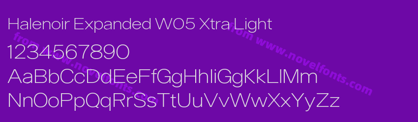 Halenoir Expanded W05 Xtra LightPreview Halenoir Expanded W05 Xtra LightPreview