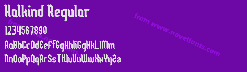Halkind RegularPreview