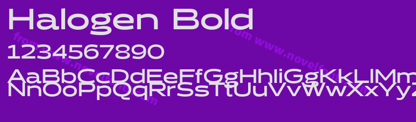 Halogen BoldPreview Halogen BoldPreview