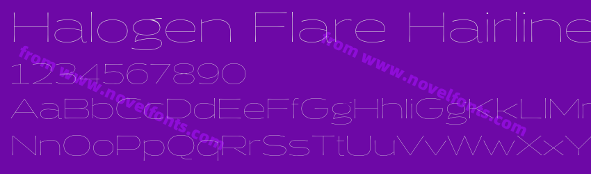 Halogen Flare HairlinePreview Halogen Flare HairlinePreview