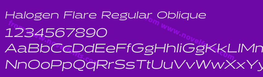 Halogen Flare Regular ObliquePreview Halogen Flare Regular ObliquePreview