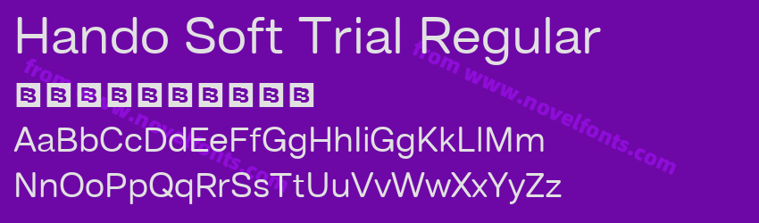 Hando Soft Trial RegularPreview Hando Soft Trial RegularPreview