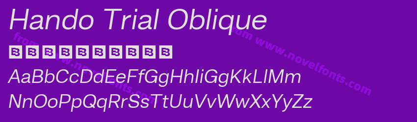 Hando Trial ObliquePreview Hando Trial ObliquePreview