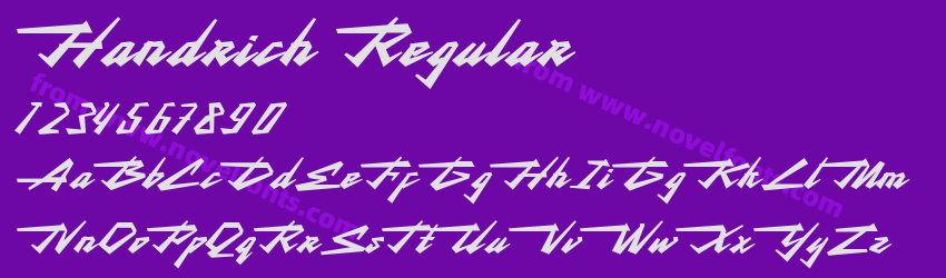 Handrich RegularPreview