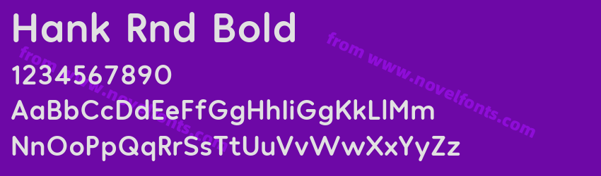 Hank Rnd BoldPreview Hank Rnd BoldPreview