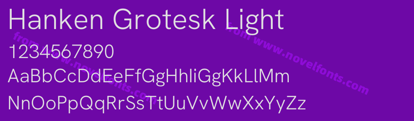 Hanken Grotesk LightPreview Hanken Grotesk LightPreview