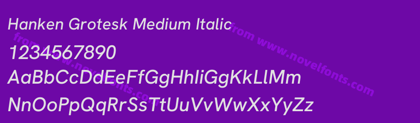 Hanken Grotesk Medium ItalicPreview Hanken Grotesk Medium ItalicPreview