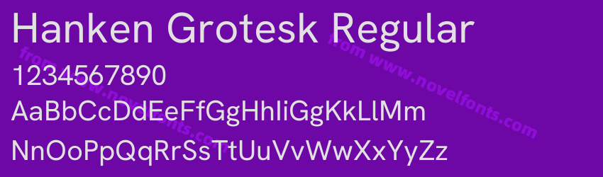 Hanken Grotesk RegularPreview Hanken Grotesk RegularPreview