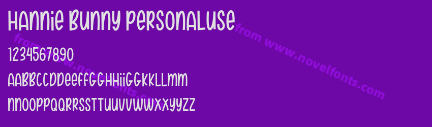 Hannie Bunny personalusePreview Hannie Bunny personalusePreview