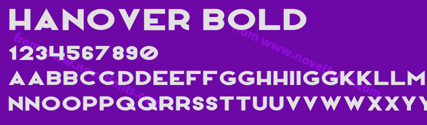 Hanover BoldPreview Hanover BoldPreview