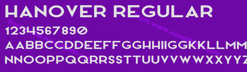 Hanover RegularPreview Hanover RegularPreview
