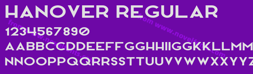 Hanover RegularPreview Hanover RegularPreview